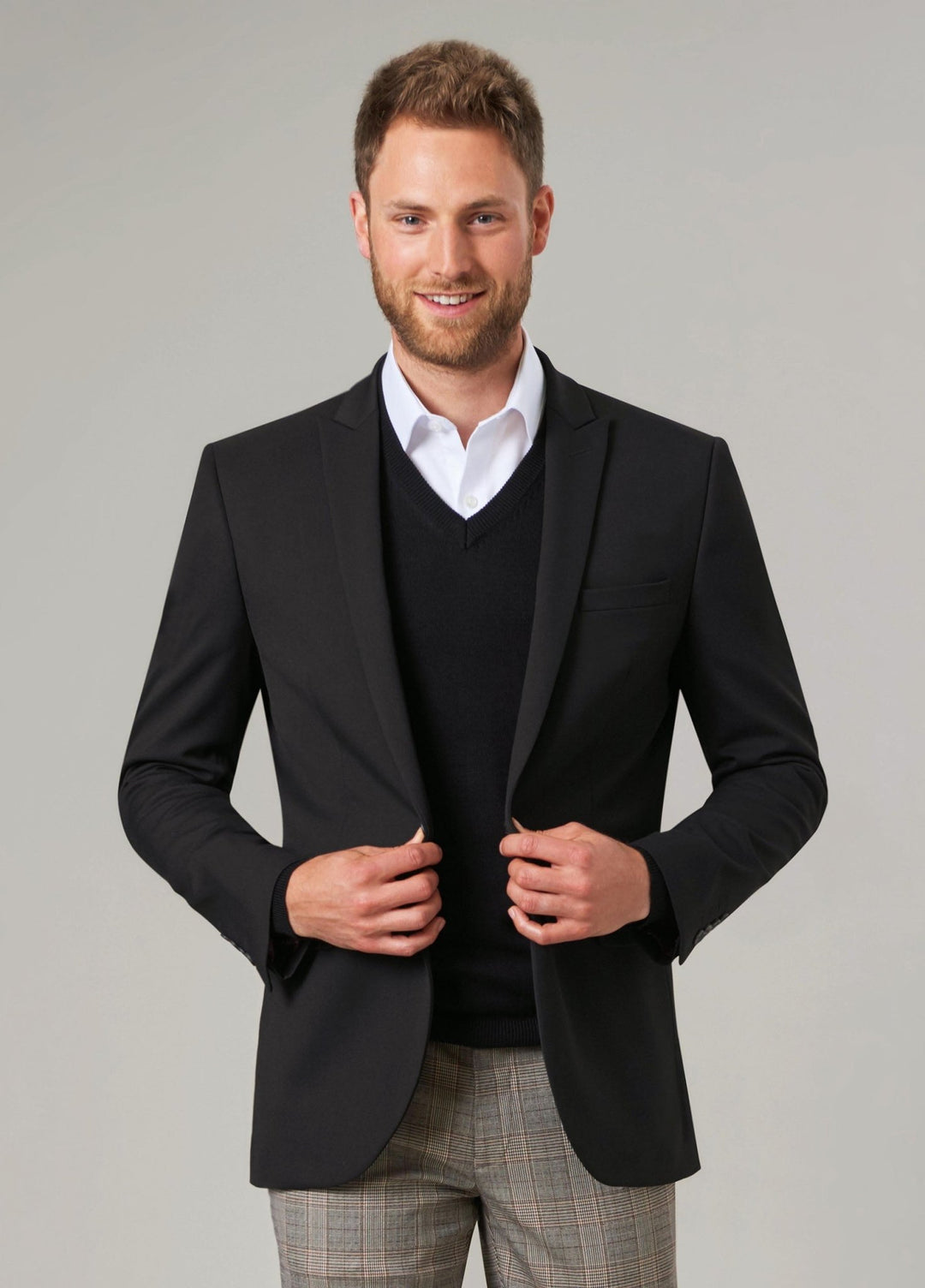 Boston V - Neck Jumper - The Work Uniform Company