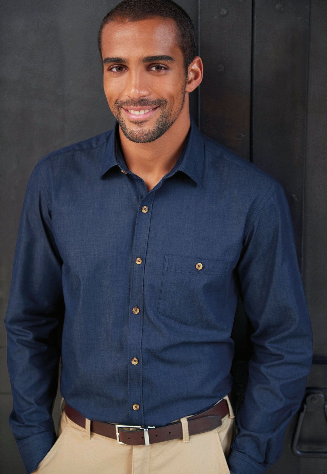 Jasper Chambray Shirt - The Work Uniform Company