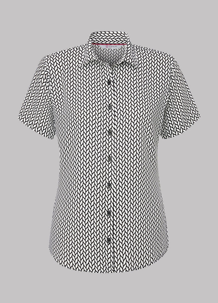 Disley Ava Patterned Blouse - The Work Uniform Company