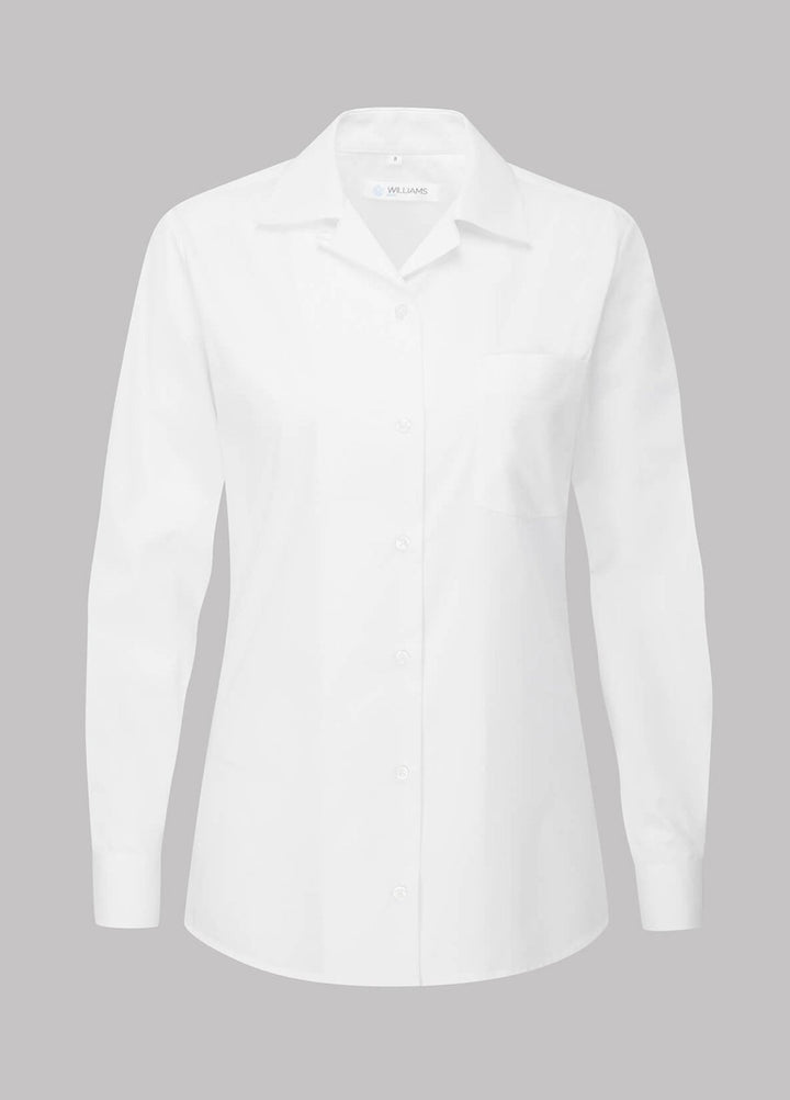 Revere Collar Blouse - The Work Uniform Company