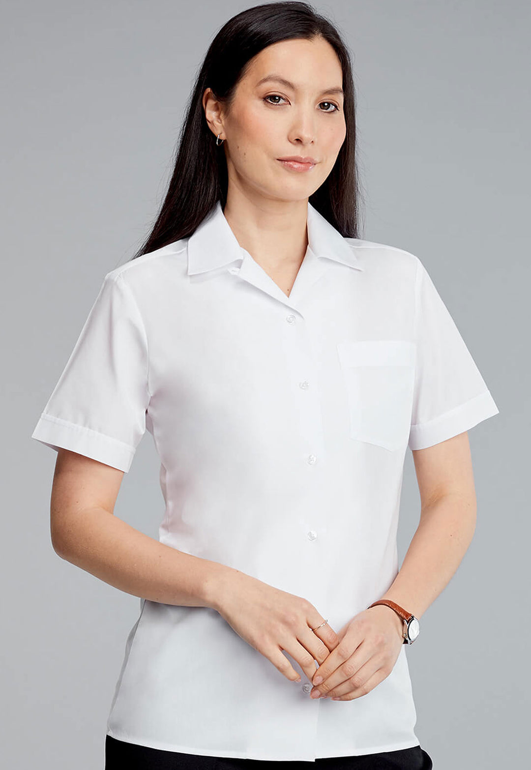 Revere Collar Blouse - The Work Uniform Company