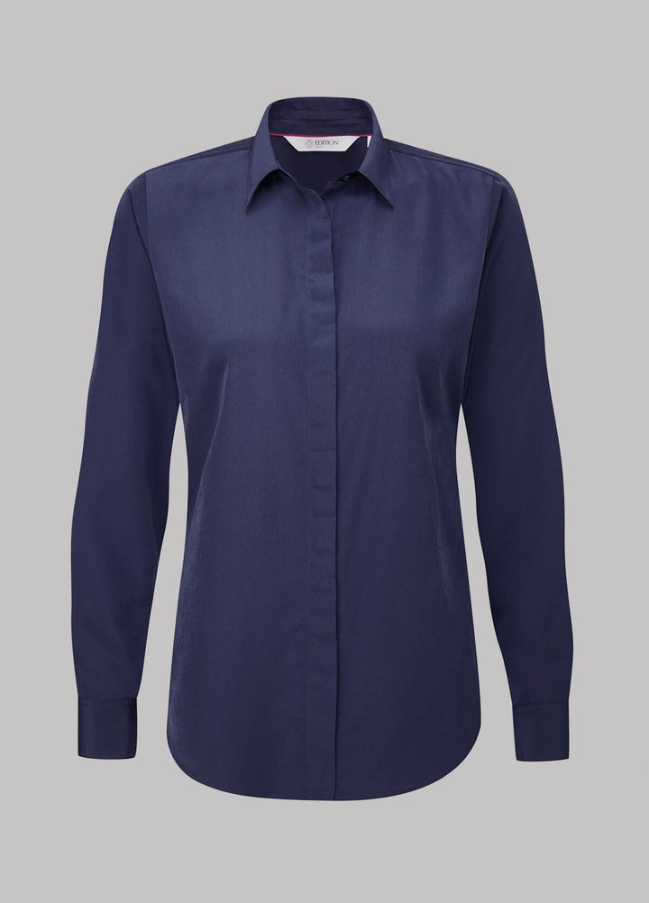 Erin Long Sleeve Blouse - The Work Uniform Company