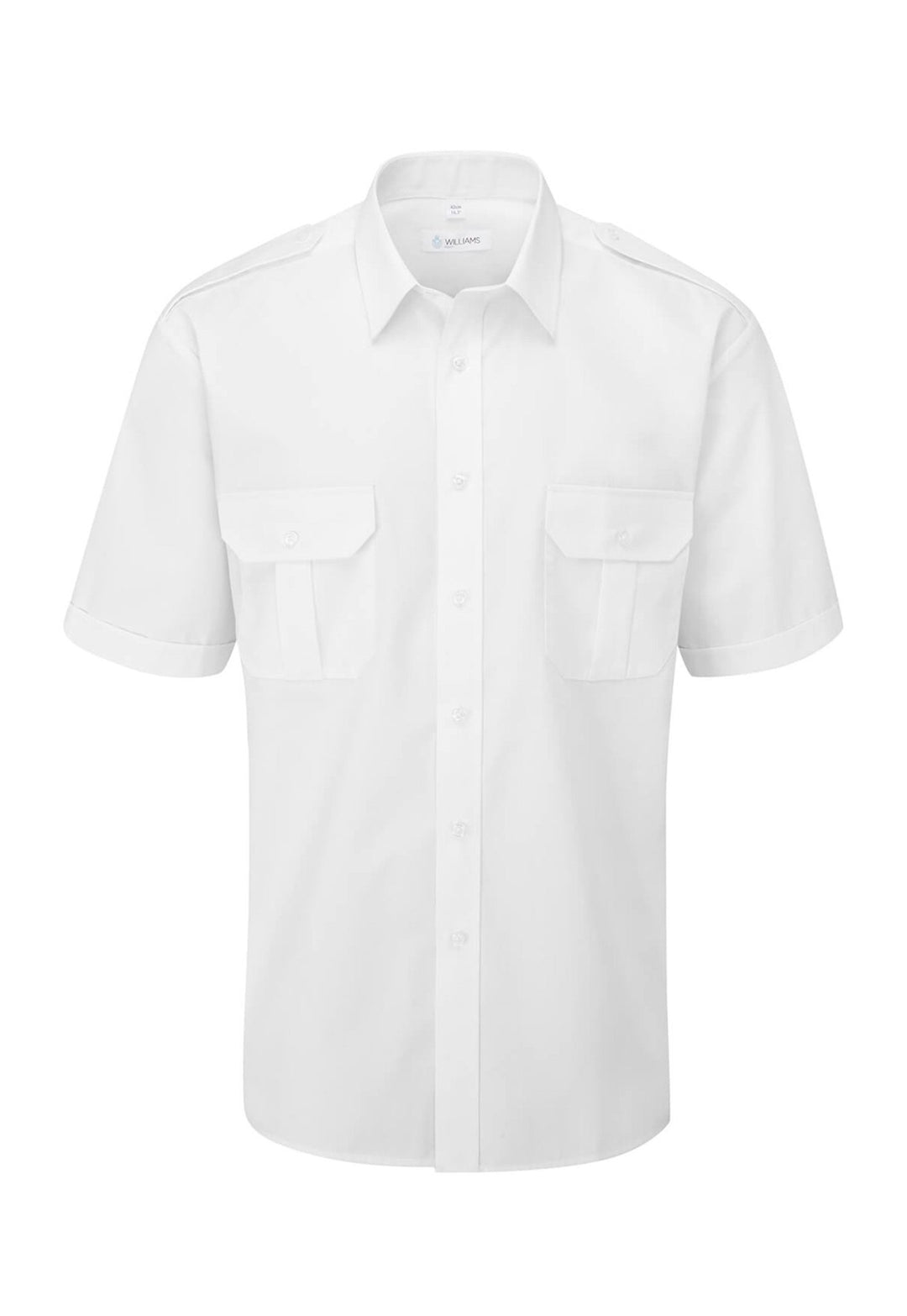 Men's Premium Short Sleeve Pilot Shirt - The Work Uniform Company