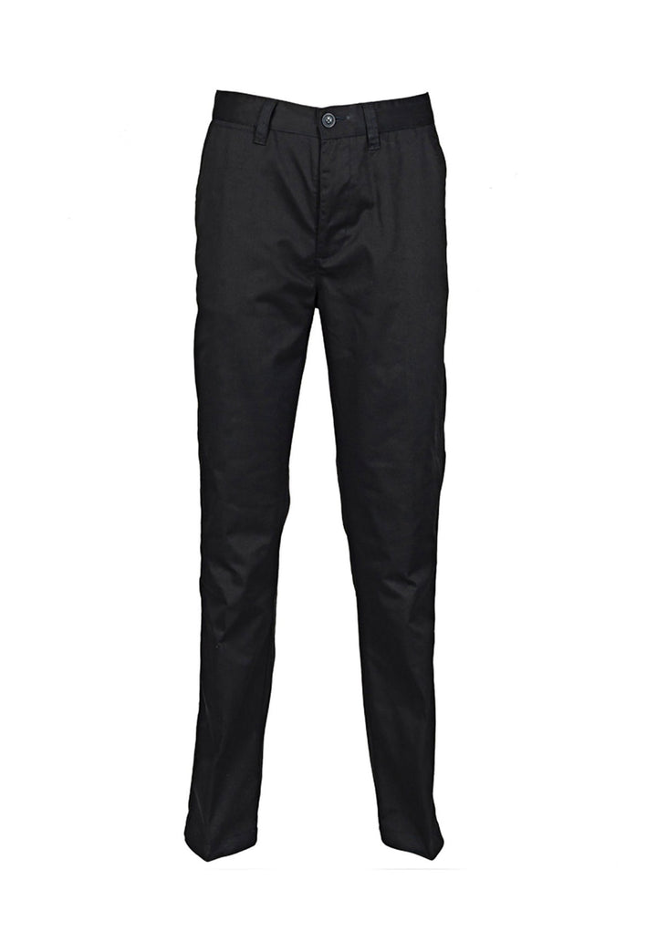 Men's Flat Fronted Chino Trousers - The Work Uniform Company