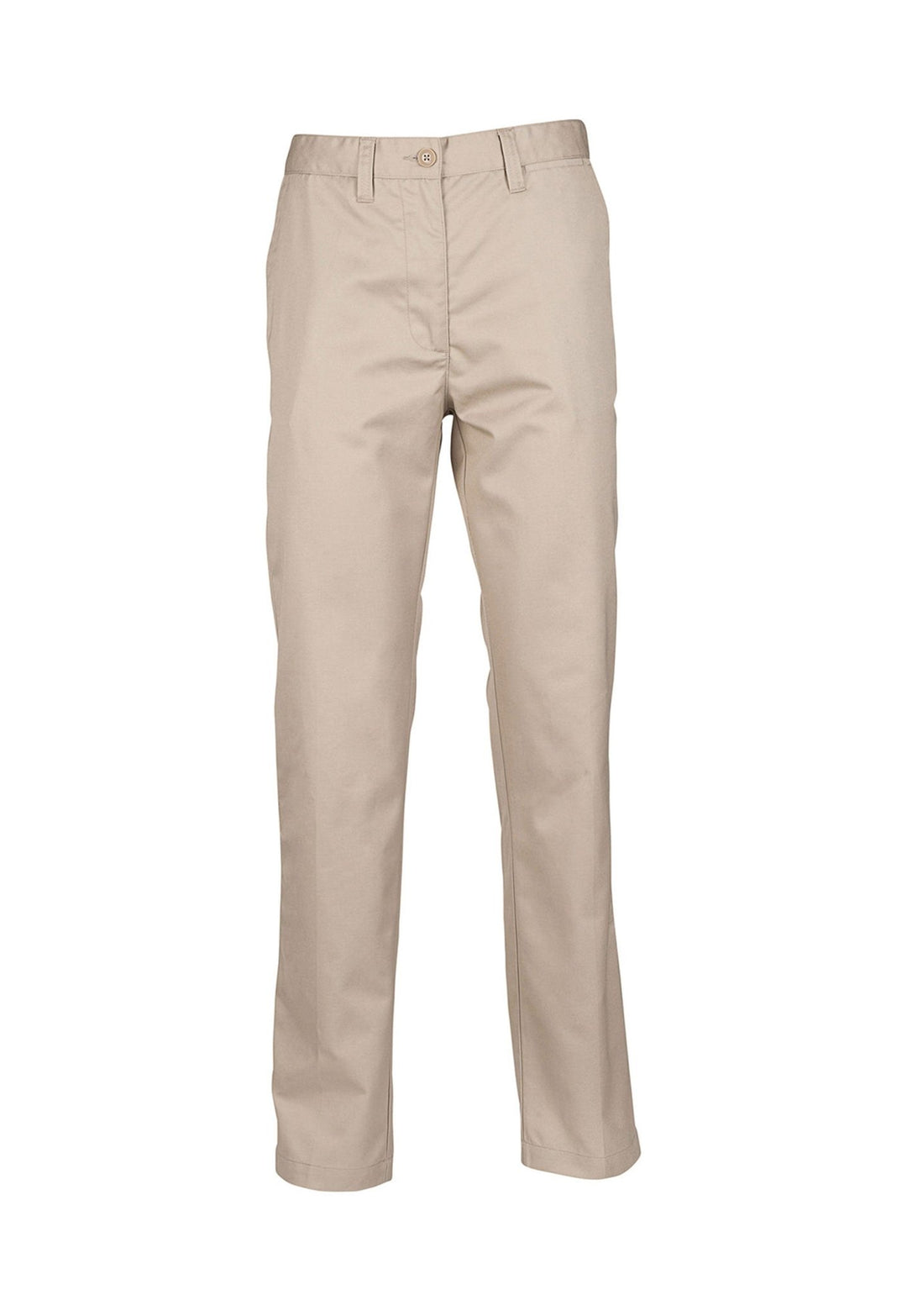 Women's Flat Fronted Chino Trousers - The Work Uniform Company