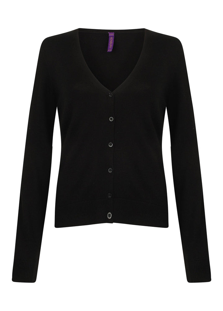 Women's V Neck Cardigan - The Work Uniform Company