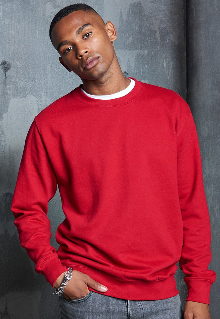 AWDis Sweatshirt (Red, Orange, Yellow) JH030 - The Work Uniform Company