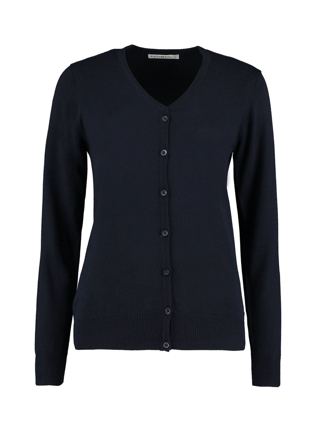 Women's Arundel V Neck Knitted Cardigan - The Work Uniform Company