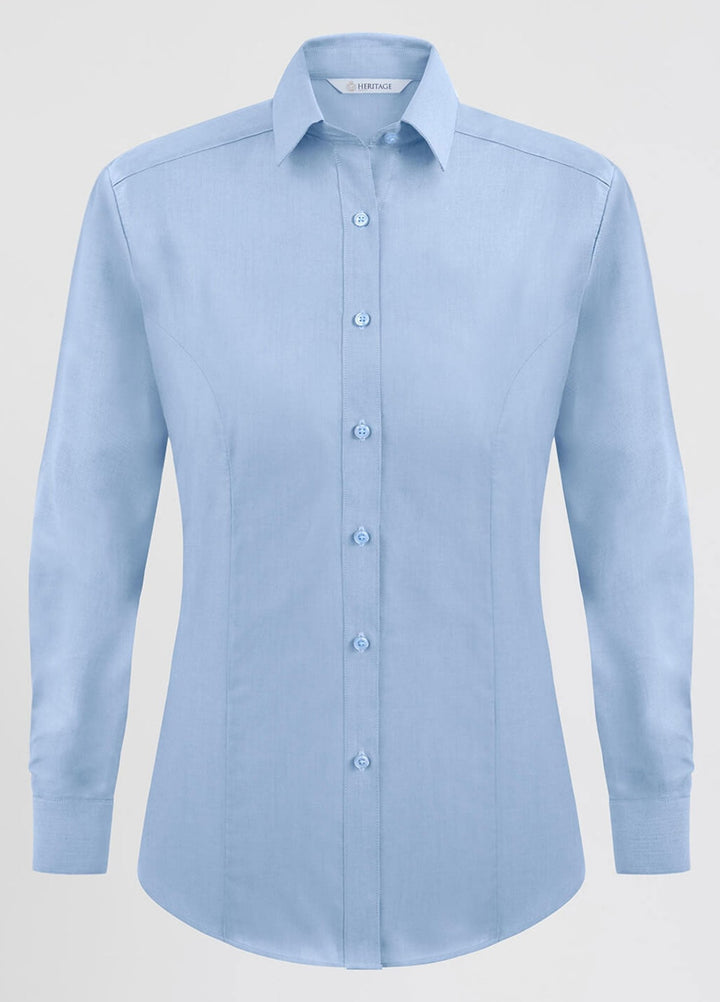 Megan Long Sleeve Blouse - The Work Uniform Company