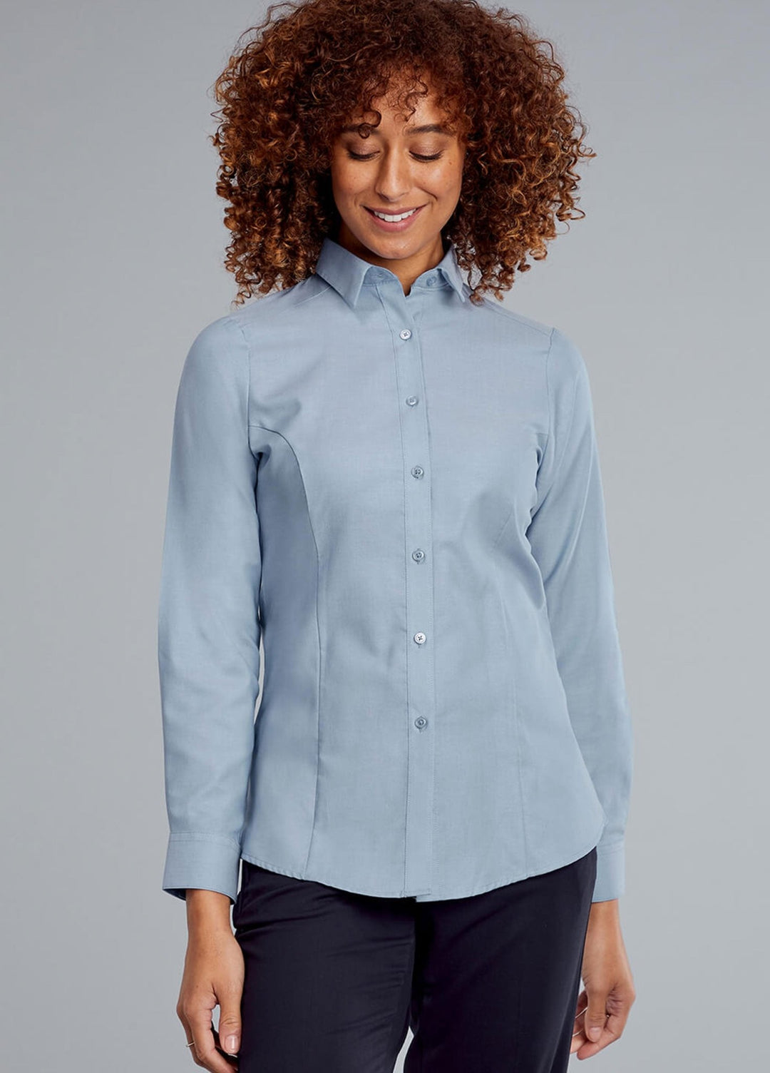 Megan Long Sleeve Blouse - The Work Uniform Company