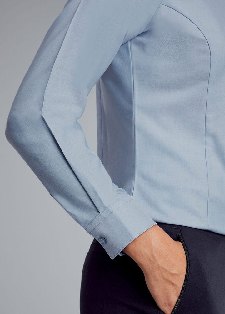 Megan Long Sleeve Blouse - The Work Uniform Company