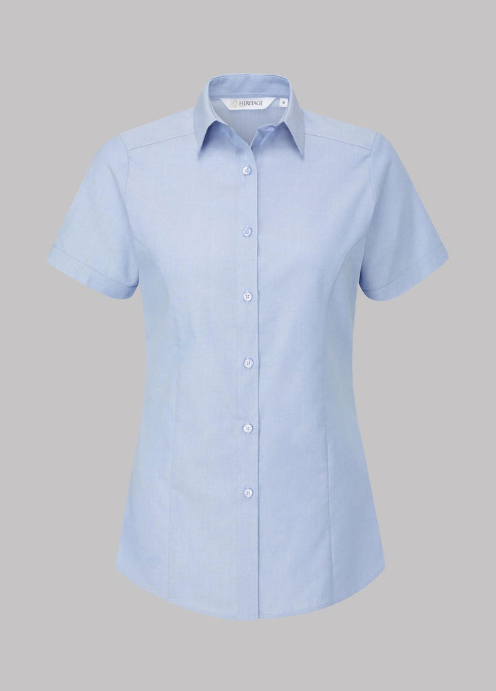 Megan Short Sleeve Blouse - The Work Uniform Company