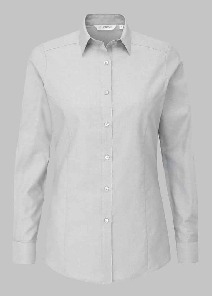 Megan Long Sleeve Blouse - The Work Uniform Company