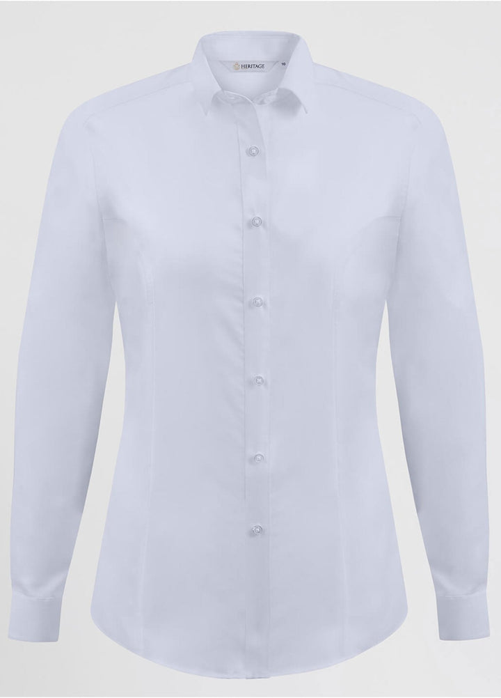 Megan Long Sleeve Blouse - The Work Uniform Company