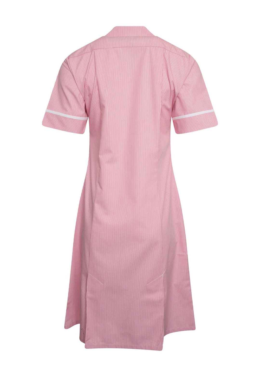 Pink or Lilac White Stripe Nurse Dress NCLD - The Work Uniform Company
