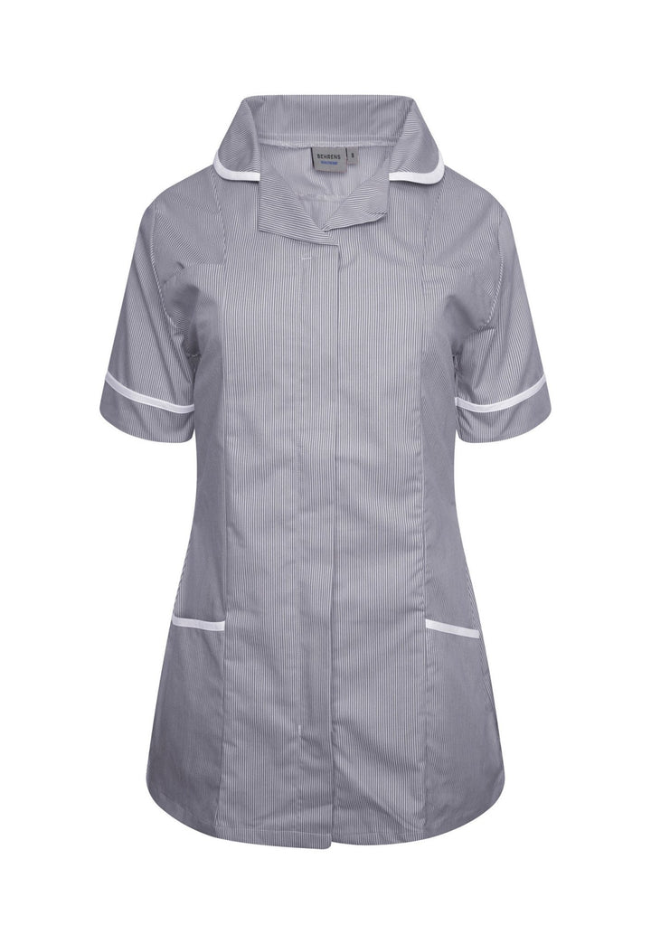 Women's Healthcare Striped Nurses Tunic NCLTPS - The Work Uniform Company