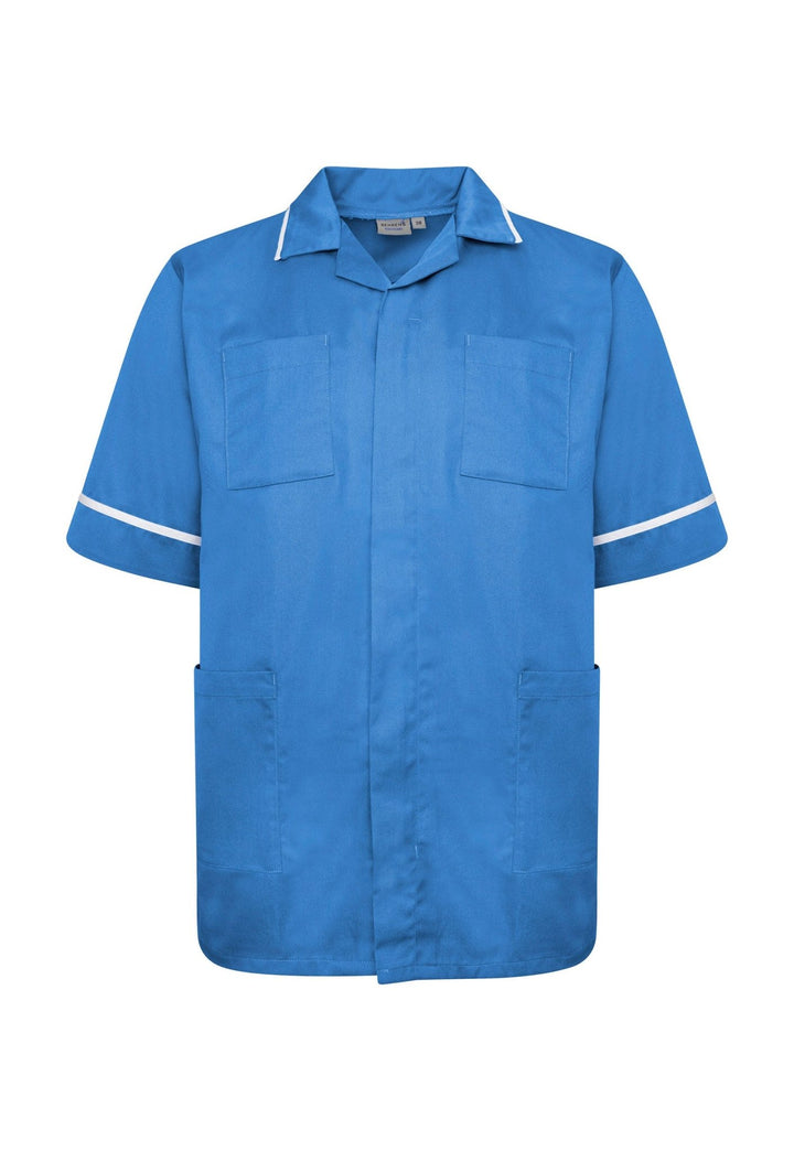 Branded Men's Tunic for Nursery Staff (Pack of 8) - The Work Uniform Company