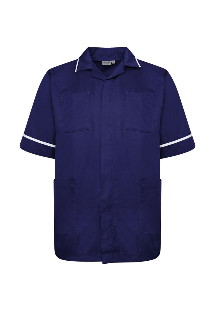 Branded Men's Tunic for Nursery Staff (Pack of 8) - The Work Uniform Company