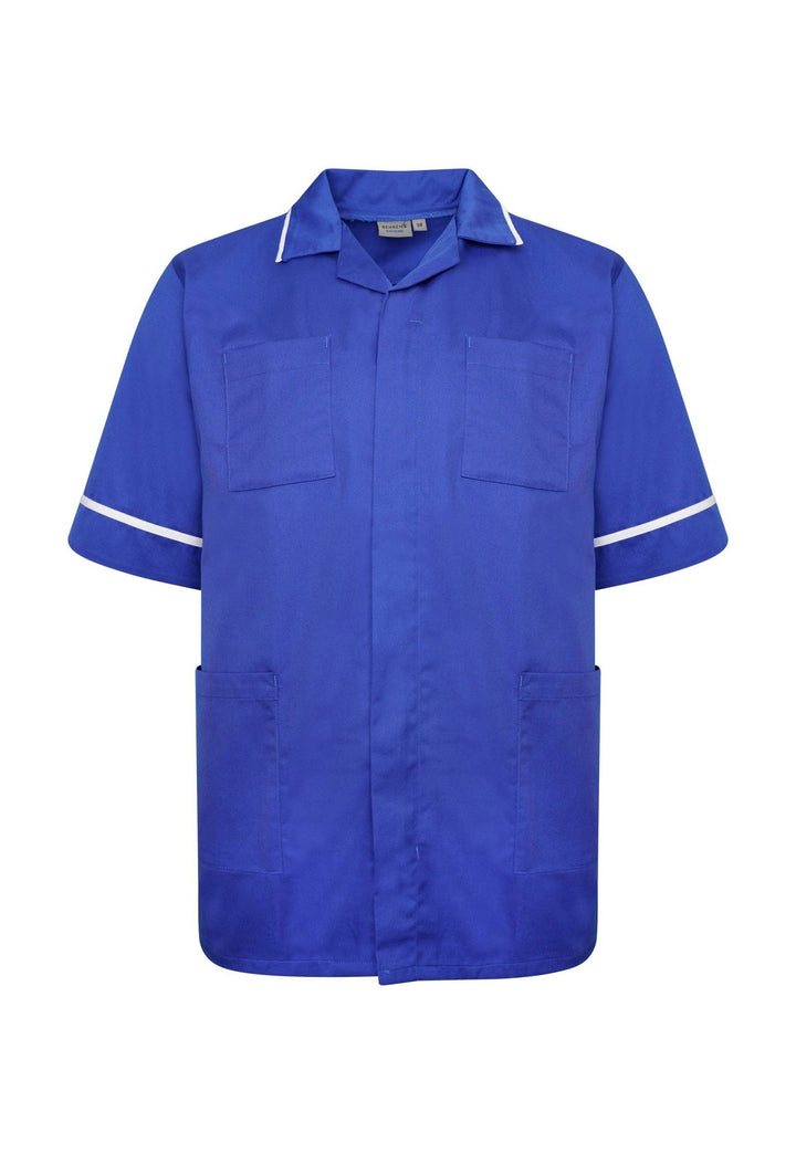 Branded Men's Tunic for Nursery Staff (Pack of 8) - The Work Uniform Company