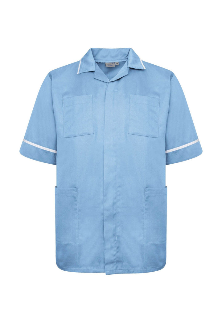 Branded Men's Tunic for Nursery Staff (Pack of 8) - The Work Uniform Company