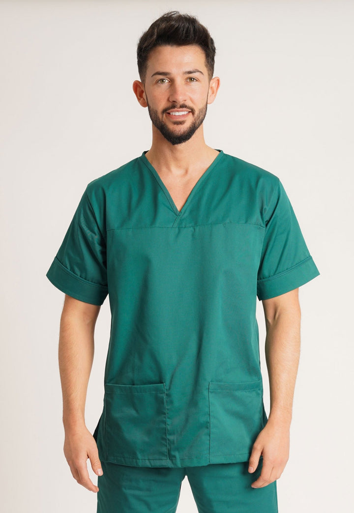 Unisex Plain Scrub Tunic NSTP - The Work Uniform Company