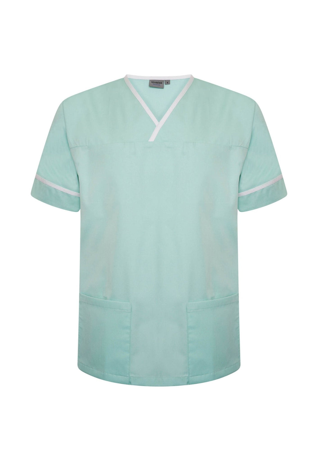 Unisex Contrast Trim Scrub Top NSTT - The Work Uniform Company