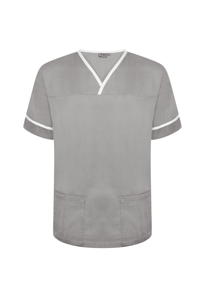 Unisex Contrast Trim Scrub Top NSTT - The Work Uniform Company