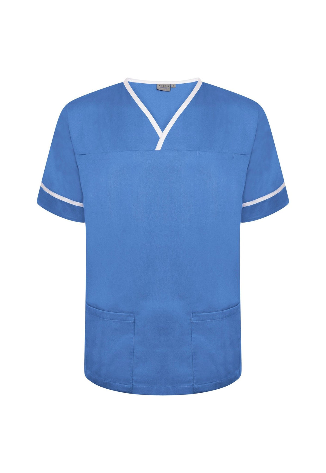 Unisex Contrast Trim Scrub Top NSTT - The Work Uniform Company