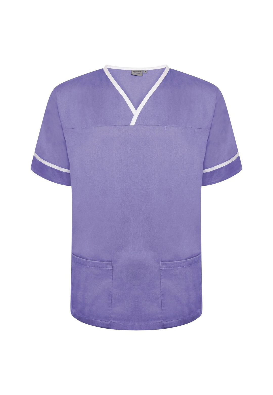 Unisex Contrast Trim Scrub Top NSTT - The Work Uniform Company