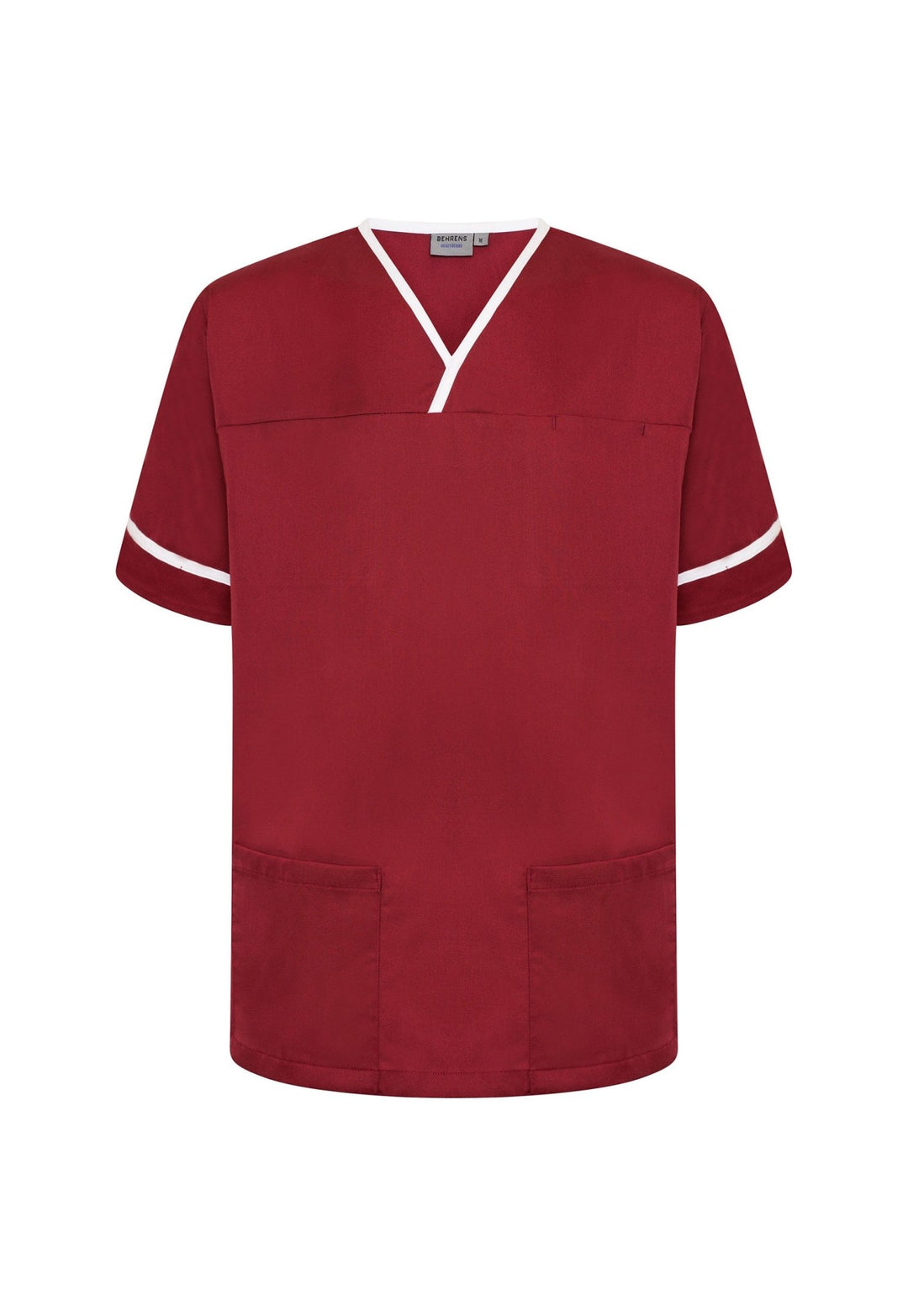 Unisex Contrast Trim Scrub Top NSTT - The Work Uniform Company