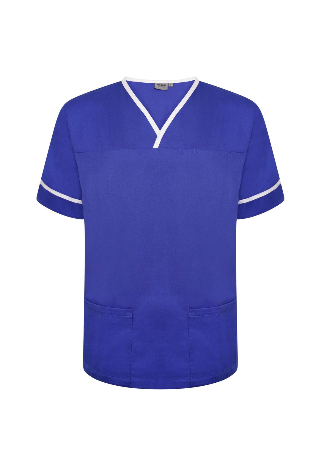 Unisex Contrast Trim Scrub Top NSTT - The Work Uniform Company