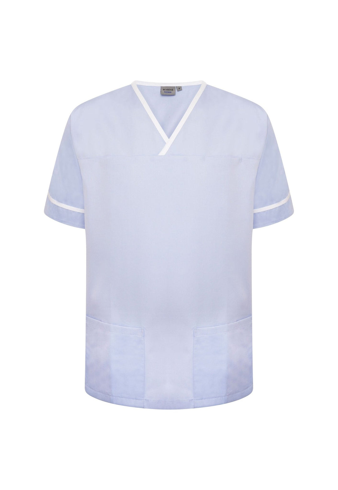 Unisex Contrast Trim Scrub Top NSTT - The Work Uniform Company
