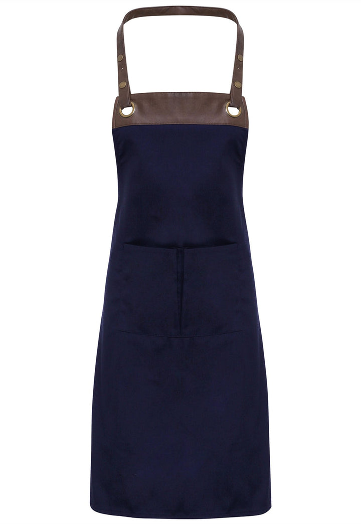 Espresso Bib Apron PR123 - The Work Uniform Company