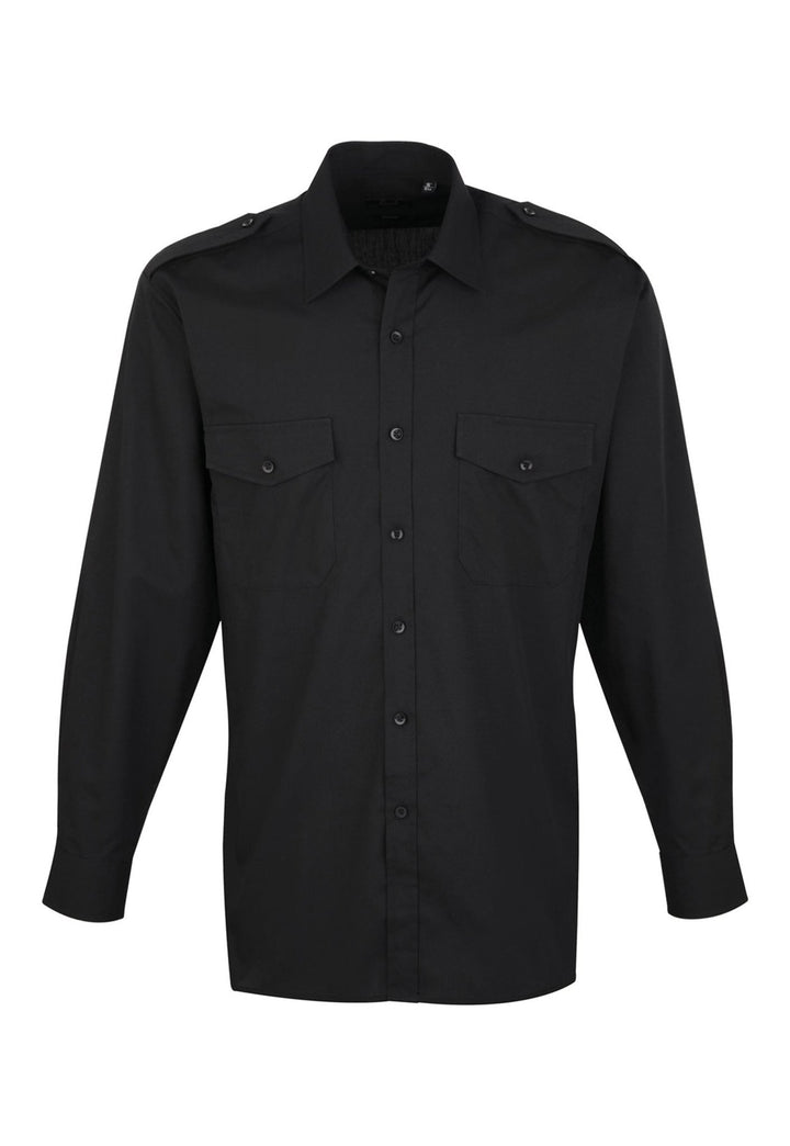Long Sleeve Pilot Shirt - The Work Uniform Company