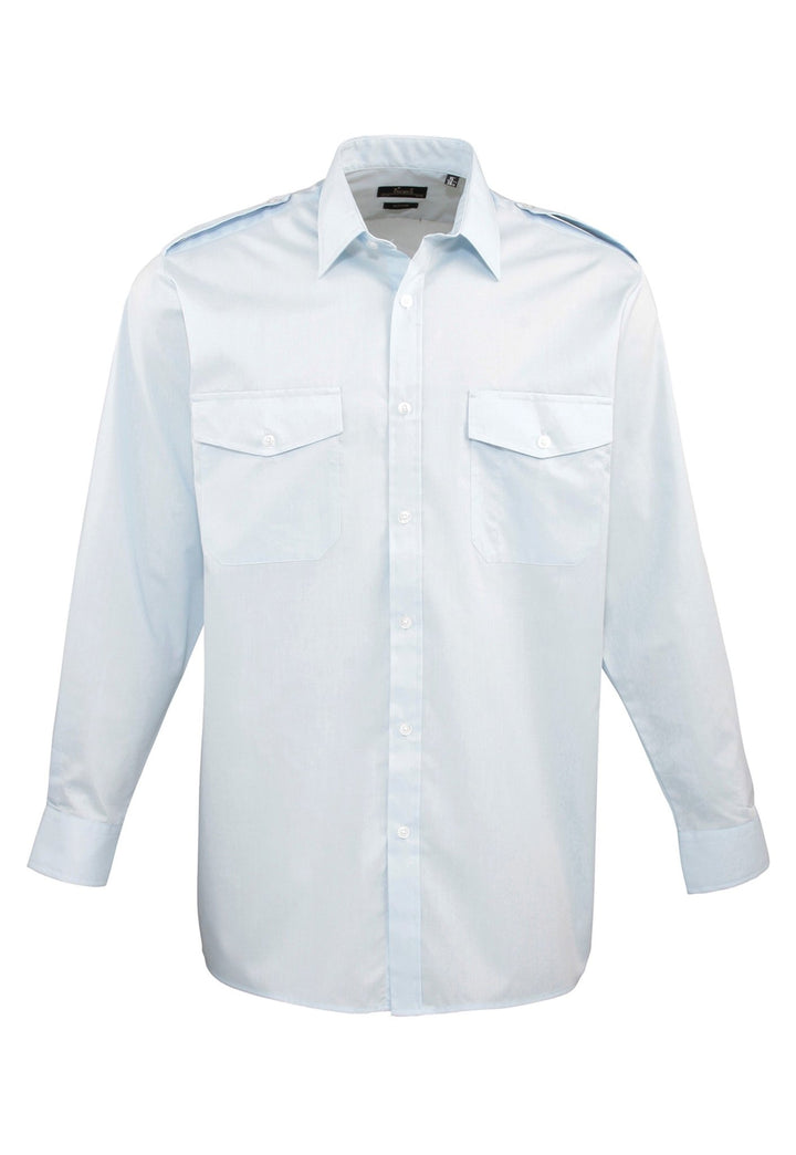 Long Sleeve Pilot Shirt - The Work Uniform Company