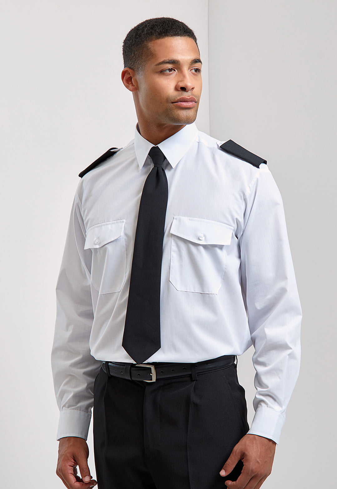 Long Sleeve Pilot Shirt - The Work Uniform Company