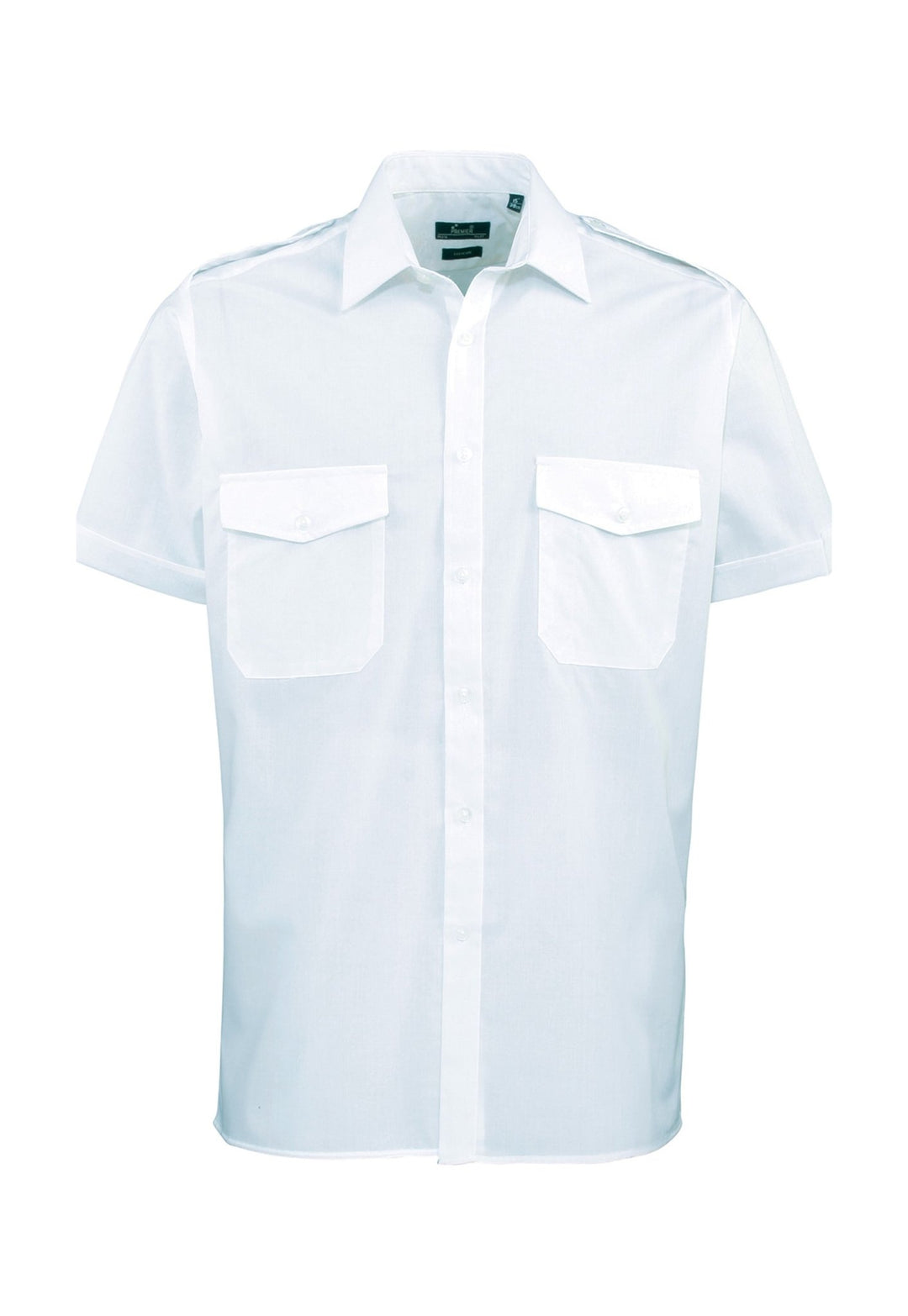 Men's Short Sleeve Pilot Shirt - The Work Uniform Company