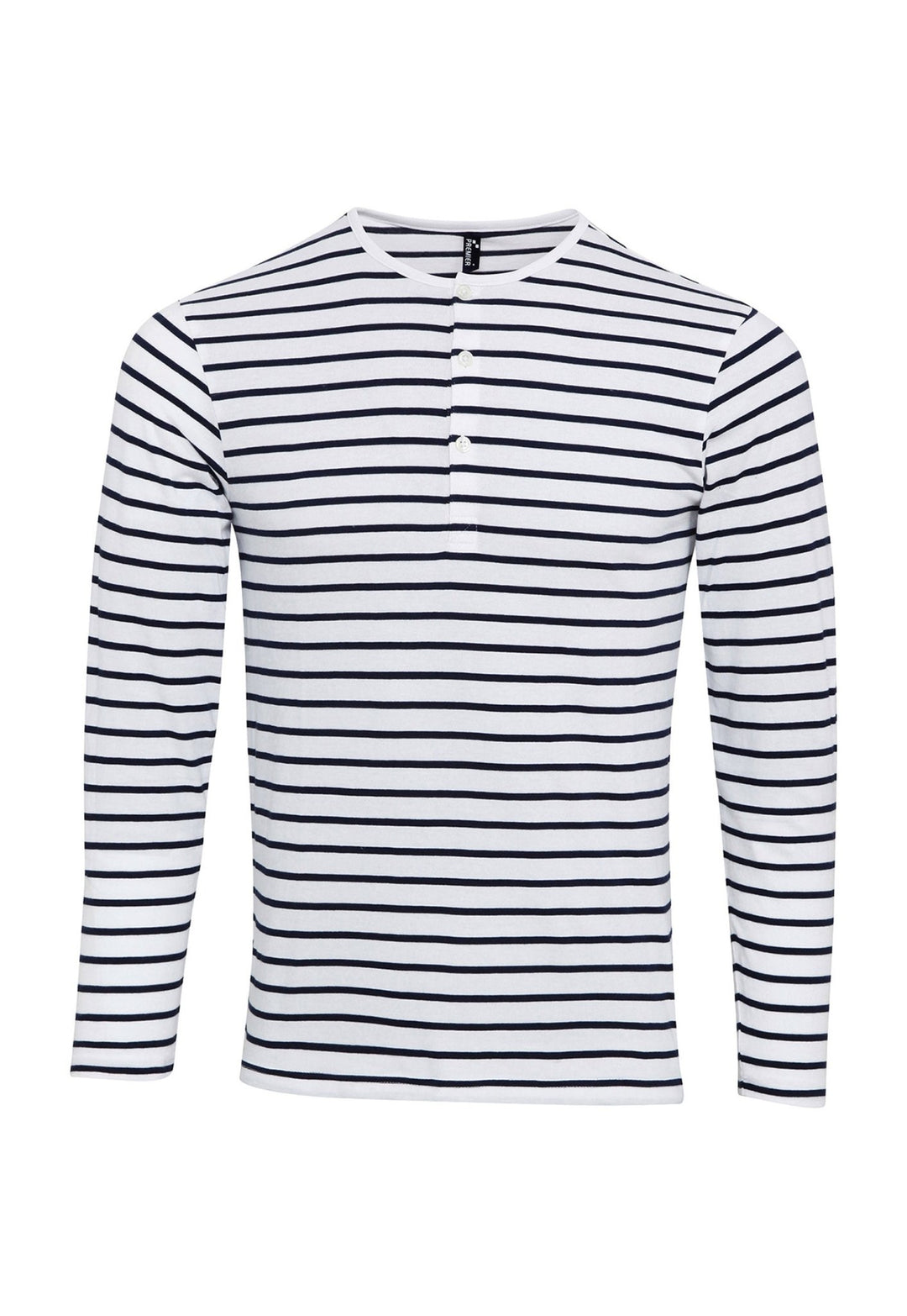 Men's Long John Roll Sleeve Tee PR218 - The Work Uniform Company