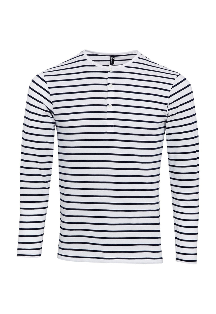 Men's Long John Roll Sleeve Tee PR218 - The Work Uniform Company