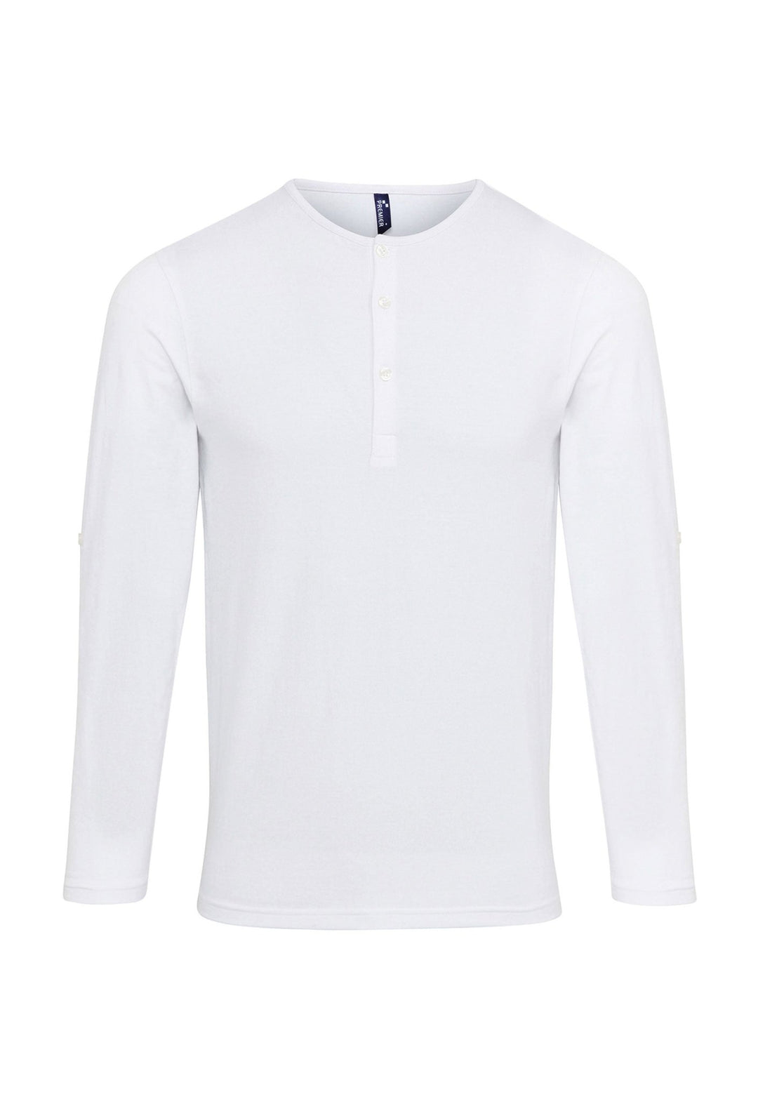 Men's Long John Roll Sleeve Tee PR218 - The Work Uniform Company