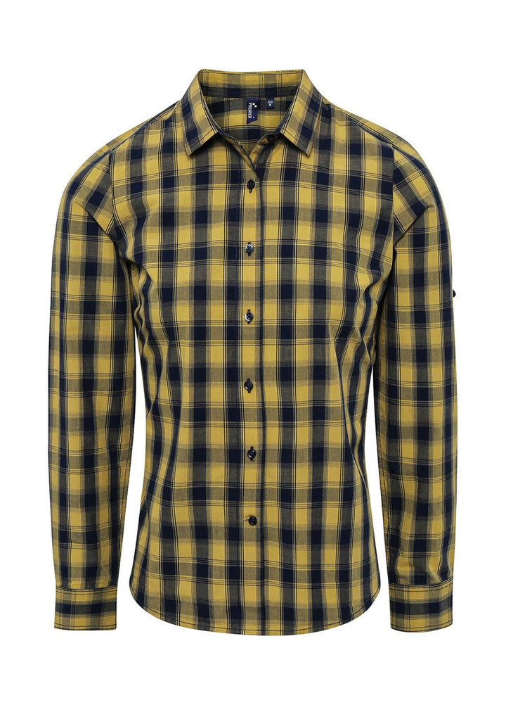 Women's Mulligan Check Cotton Shirt - The Work Uniform Company