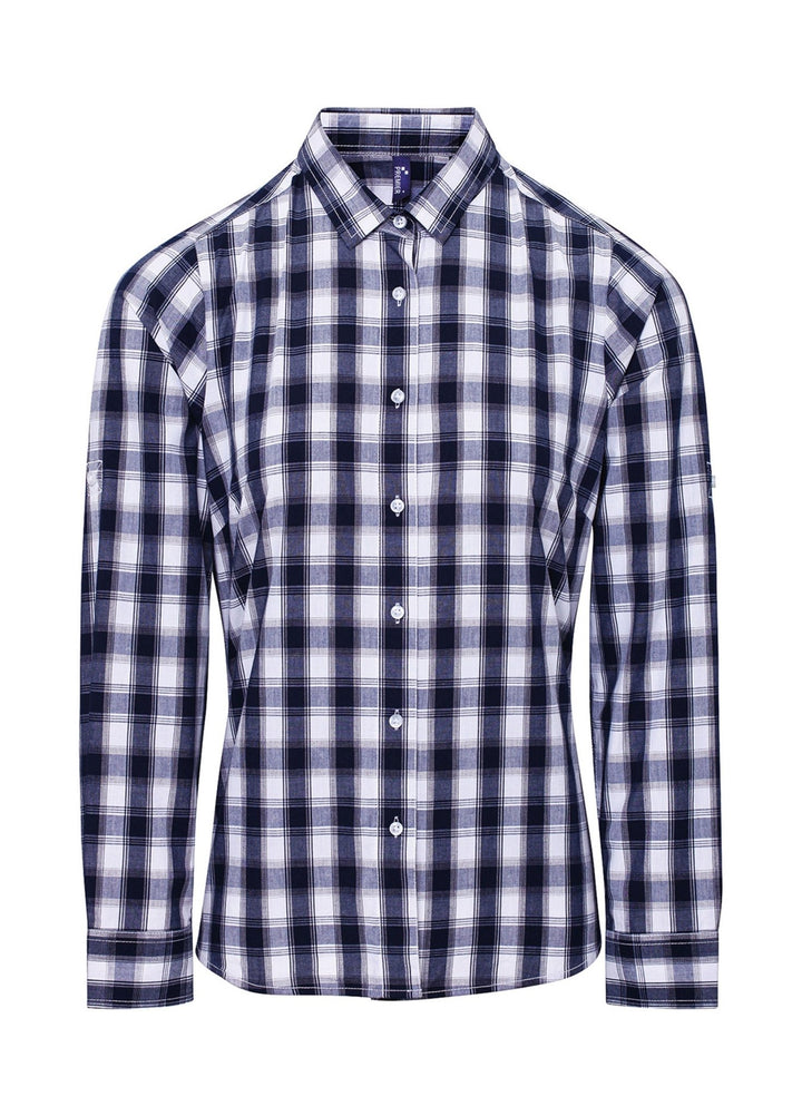 Women's Mulligan Check Cotton Shirt - The Work Uniform Company