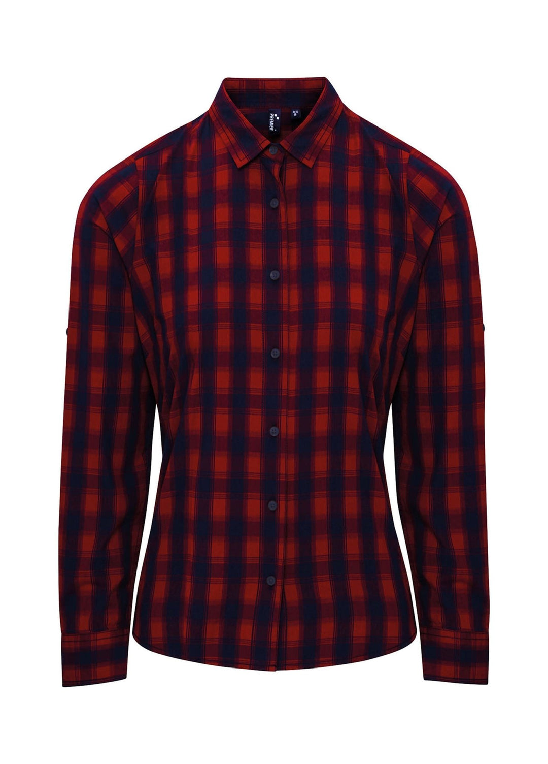 Women's Mulligan Check Cotton Shirt - The Work Uniform Company