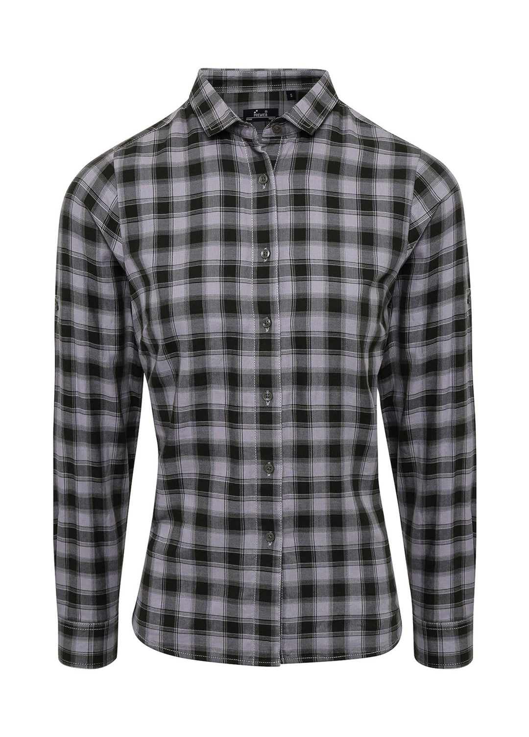 Women's Mulligan Check Cotton Shirt - The Work Uniform Company