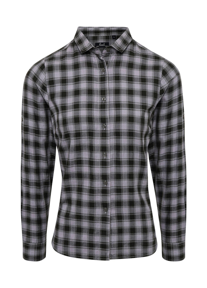 Women's Mulligan Check Cotton Shirt - The Work Uniform Company