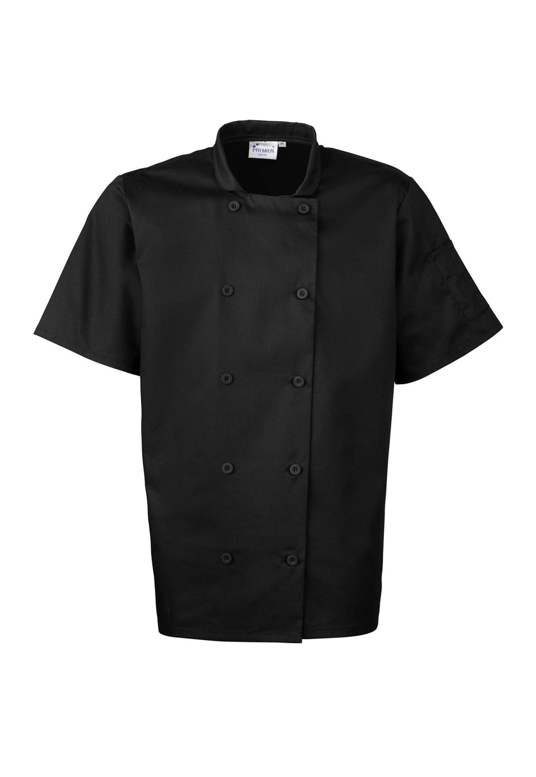 Short Sleeve Chef's Jacket PR656 - The Work Uniform Company