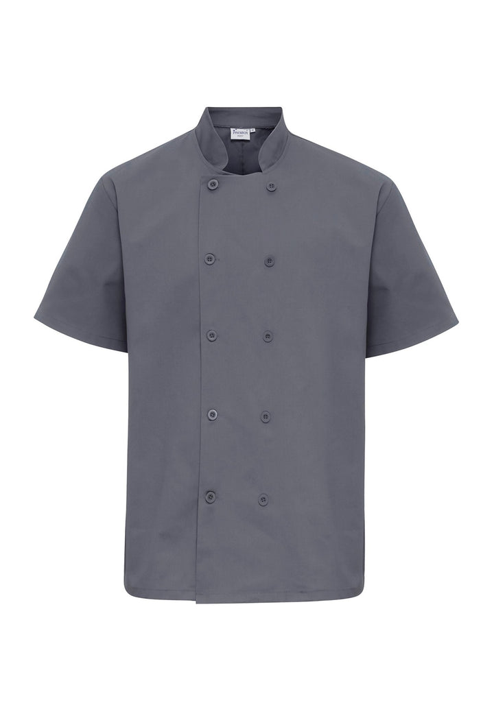 Short Sleeve Chef's Jacket PR656 - The Work Uniform Company