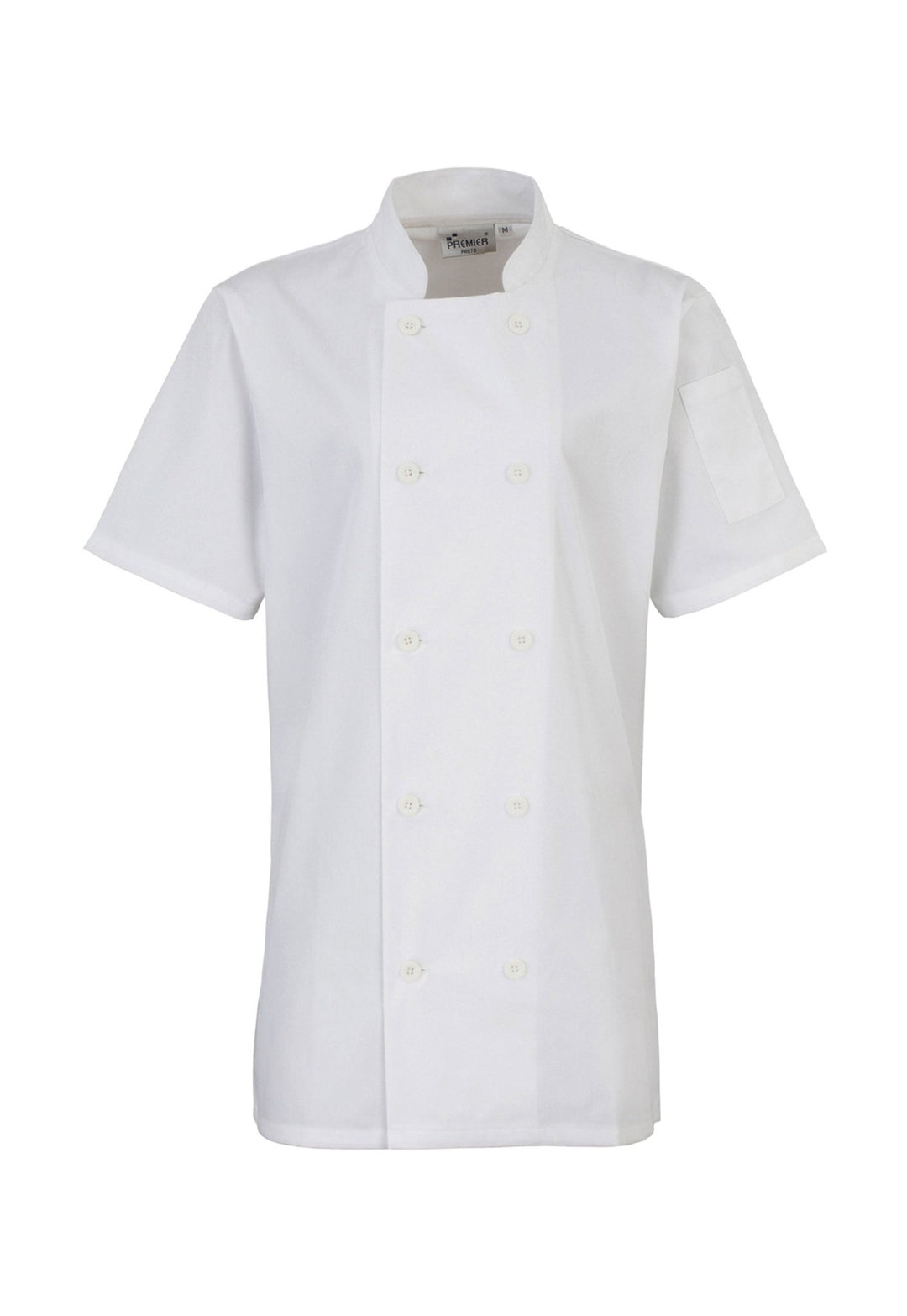 Women's Short Sleeve Chef's Jacket PR670 - The Work Uniform Company