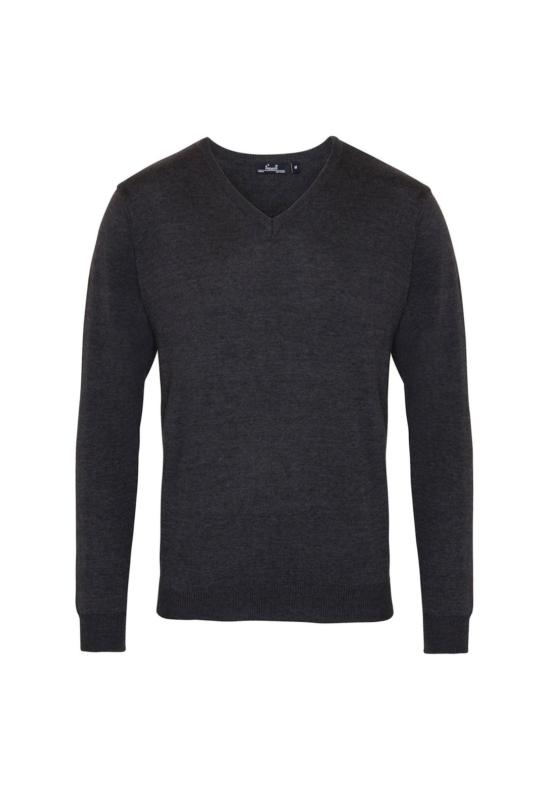 Mens V - Neck Knitted Sweater - The Work Uniform Company