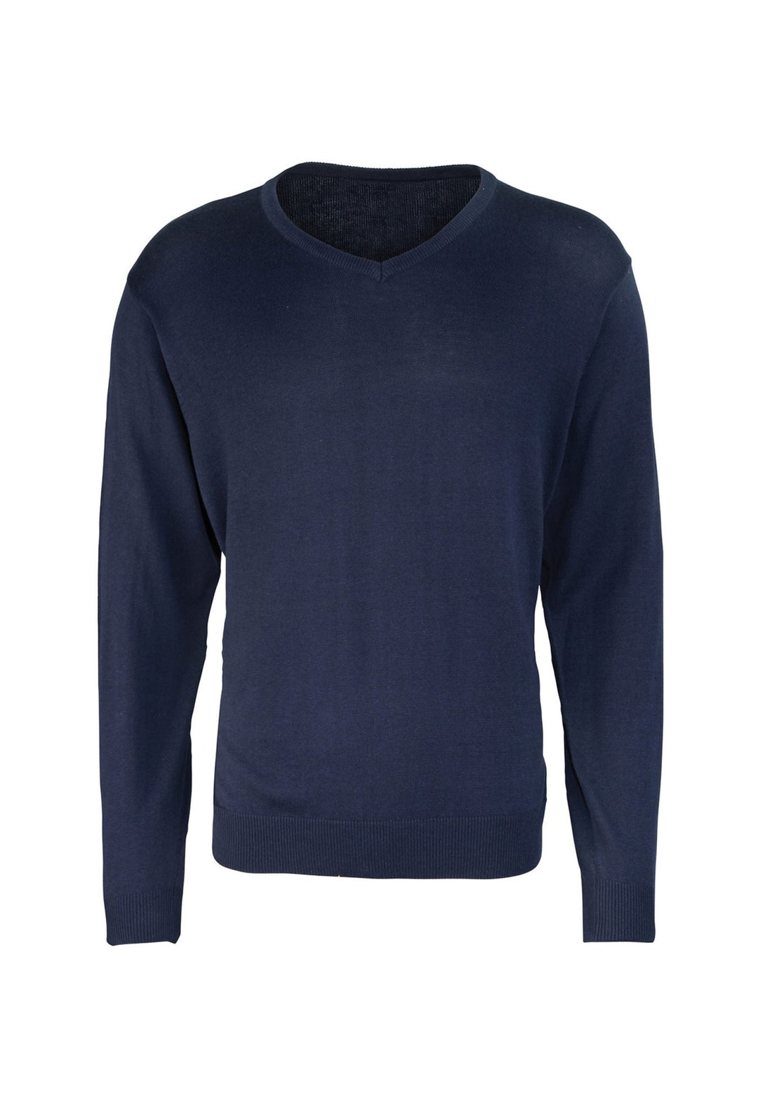 Mens V - Neck Knitted Sweater - The Work Uniform Company
